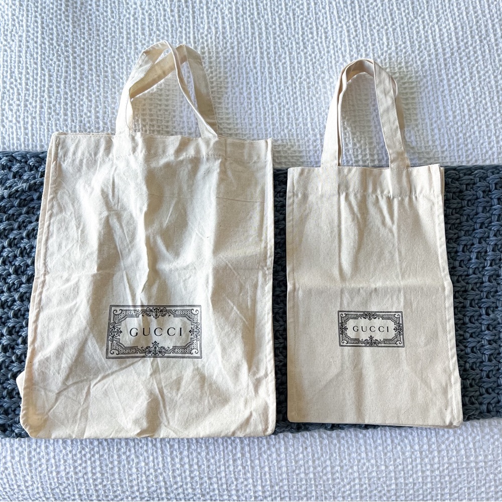 Gucci canvas tote bags